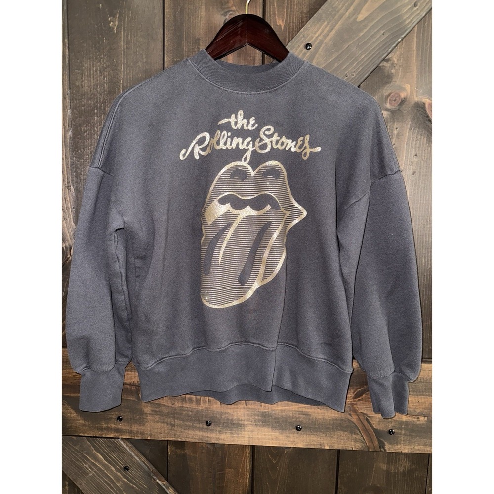 Abercrombie & Fitch The Rolling Stones Girls 15 16 Crewneck Sweatshirt‎